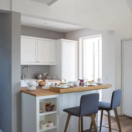 Feriehus Reetdorf Geltinger Birk Atelierhaus Morsezeichen