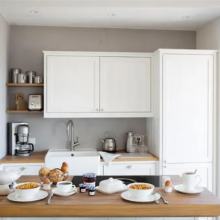 Feriehus Reetdorf Geltinger Birk Atelierhaus Morsezeichen