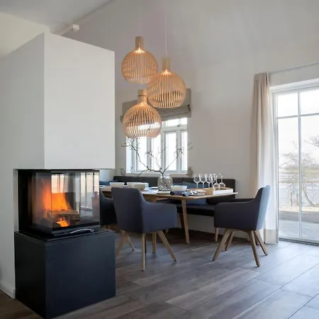 Feriehus Reetdorf Geltinger Birk Atelierhaus Morsezeichen *